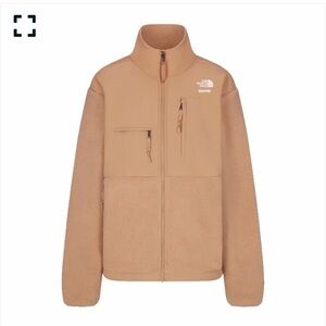 The North Face x Skims 1995 Retro Denali Jacket (camel w/hat and gloves)